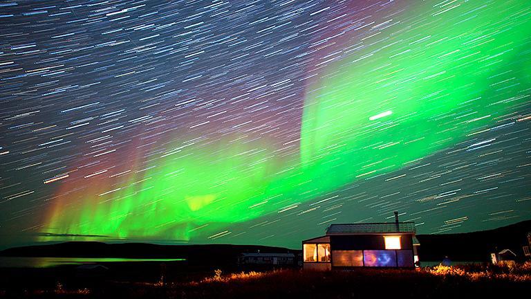 Peterson'S Point Lake Lodge Yellowknife Buitenkant foto